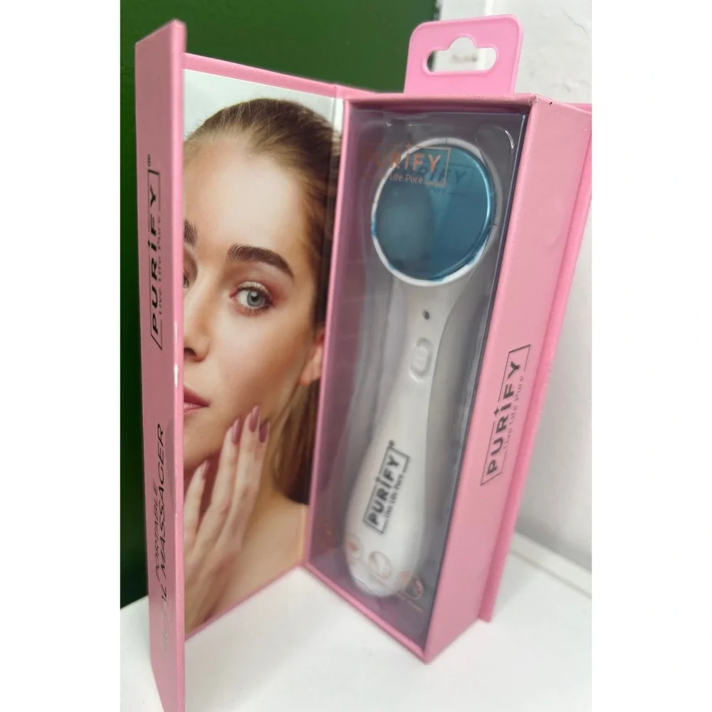 Purify Live Life Pure Portable Facial Massager White PY-POFMAS-100 Skin Tool